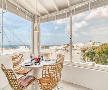 Sandy Studio With View In Naousa