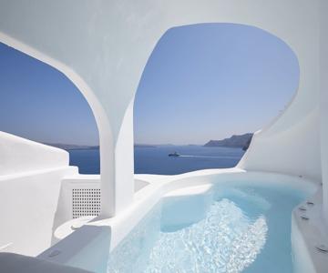 Oia White Cave