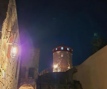 A Medieval Windmill Tower With Magnificent View