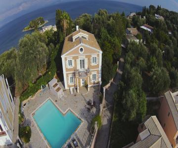 Durrell Corfu Strawberry Pink Villa