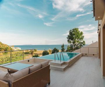 Villa Vasillis-heated Swimming Pool With Infinity View