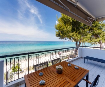 Siviri Sunset Amazing Sea View- With Fireplace -starlink Wifi