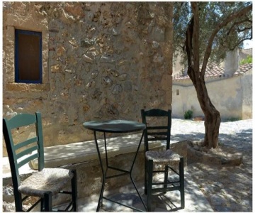 Nefeli Castle Stone House Inside The Fortress