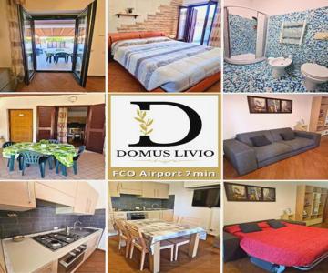 Domus Livio, Around 5 Minutes To Rome Airport Fco - Free Parking, Free High-speed Wifi