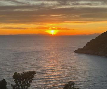 Villa Rosa Con Splendida Vista Mare