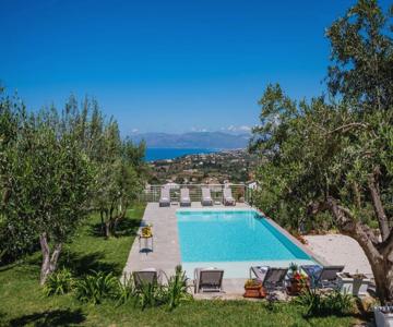 Villa Maria Con Piscina E Vista Mare