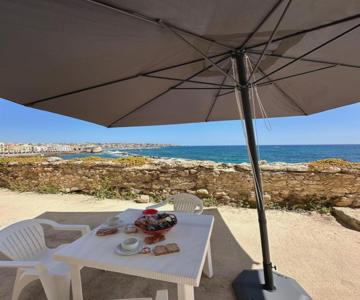 Terrace on the sea