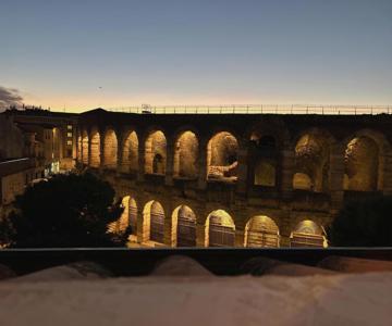 Romantic Window On Arena