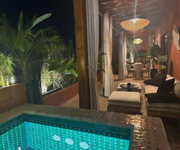 Roof Top Terrasse Centre-gueliz Jacuzzi
