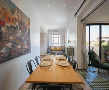 Élégant Appartement Avec Terrasse Au Cœur Guéliz