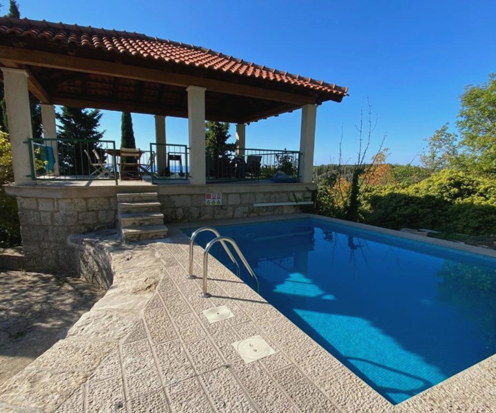 Villa Skylight et studio séparé avec terrasse panoramique avec vue mer et piscine privée