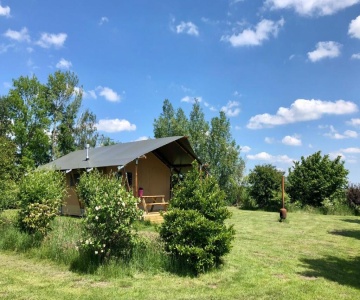 Safaritent Zilverreiger
