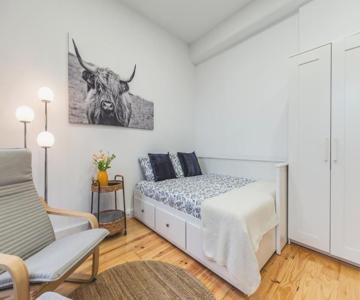 Charming Studio With Rooftop In Porto