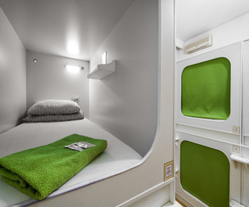 Capsule Hostel in Moscow