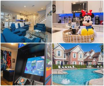 DLuxx Disney 5 En-Suite House with Hot Tub 2633