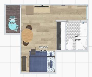 Estudio Con Balcón En Pas De La Casa