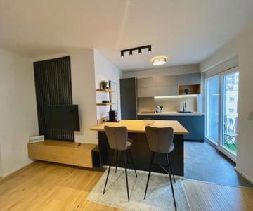 Stylisches Cityapartment mit Schlosbergblick