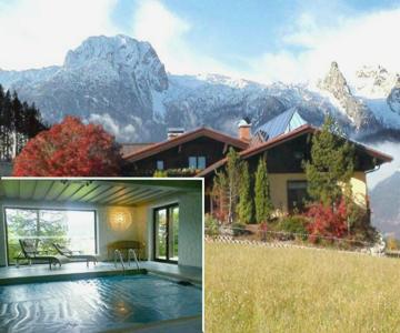 Villa Edelweiss - 3 to 6 Guests - private use of indoor pool, sauna and garden terrace