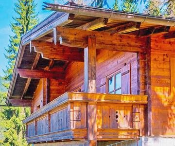 Chalet In Eben With Panoramic Mountain Views