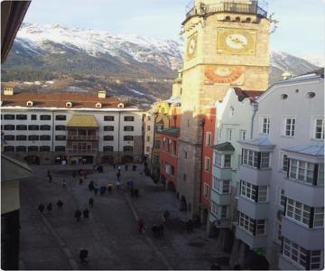 Blick Aufs Goldene Dachl