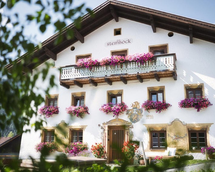 Pension der Steinbock - Das Bauernhaus