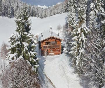ChaletWK - Luxury old wood mountain chalet in a sunny secluded location with gym, sauna & whirlpool