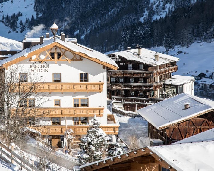 Berghof Sölden anno 1588 - Gästeheim Berghof