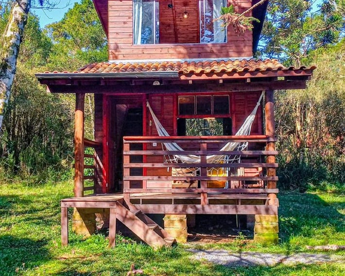 Cabana na Floresta Rincão do Fortaleza