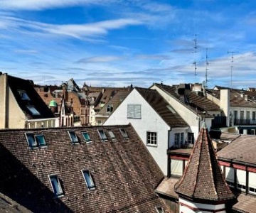 City Center Rooftop Balcony-studio At Town Hall