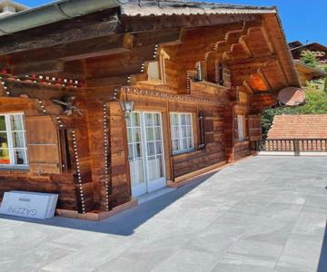 Gemütliches Chalet mit Bergblick und grosser Terasse