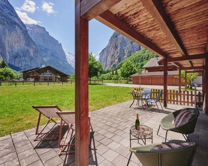 Apartment Trümmelbach, Comfortabl & Cozy, Private Terrace with best views