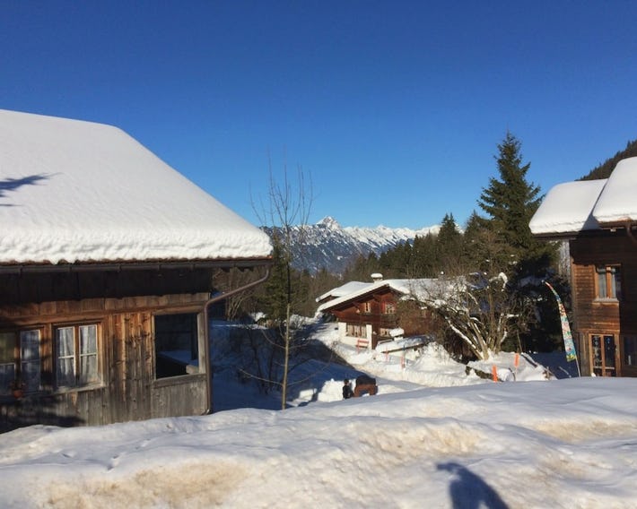 Swiss vYntage Chalets - 300 Year Old Swiss Chalet
