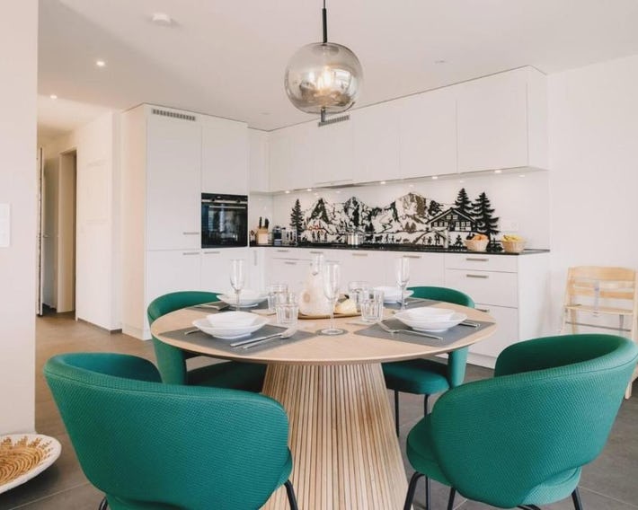 Apartment Mönch in See- und Bergnähe, modern, mit Balkon, 4 Gäste