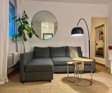 Central 2 bedroom flat in heart of Eaux-vives