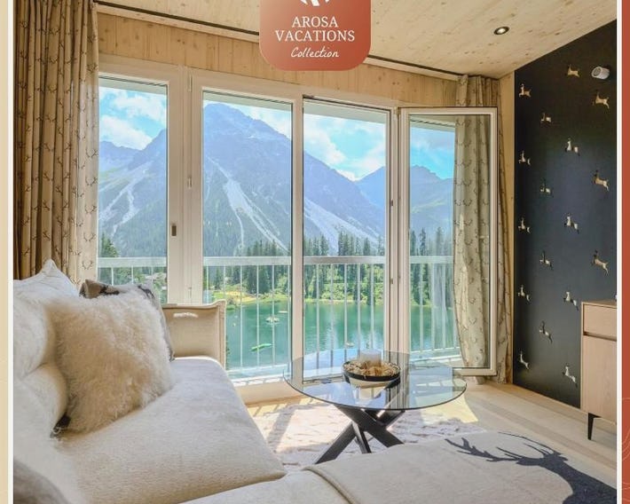 appartamaint tscherv by Arosa Vacations, Exklusive Wohnung im Zentrum mit Blick auf den Untersee und