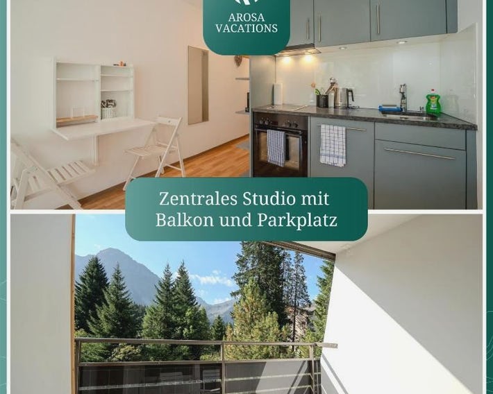 Alexandra 120 by Arosa Vacations, Renoviertes Studio mit Bergblick & Parking im Zentrum