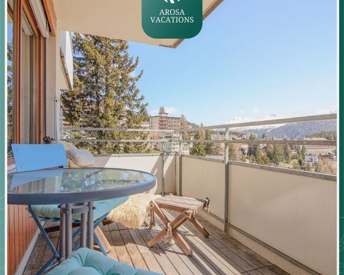 Fortuna 4 by Arosa Vacations, Panoramablick auf die Berge und Parkplatz inklusive