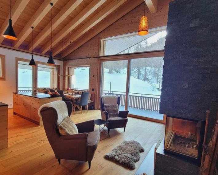 Luxusapartment im alpin-chic Stil mit Pistenzugang