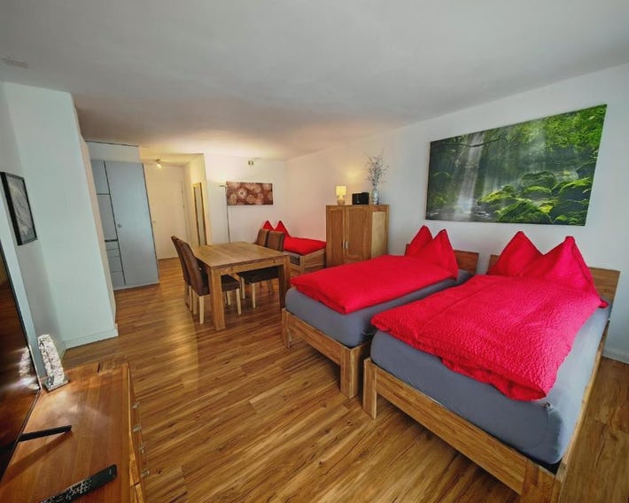 Modernes Apartment neben Jakobshornbahn mit 5 Einzelbetten