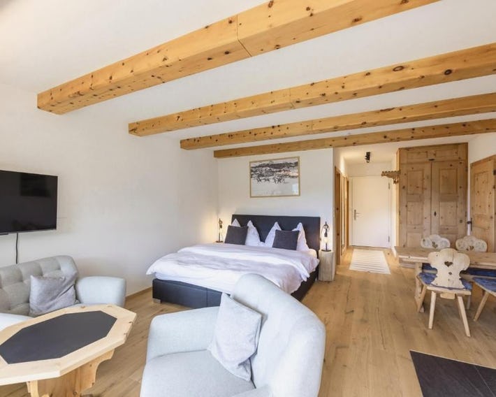 Charming Studio facing Piz Rosatsch