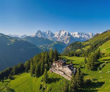 Waldhotel Fletschhorn Private Whole Hotel in Saas-Fee 360 Alpine Views & Sauna