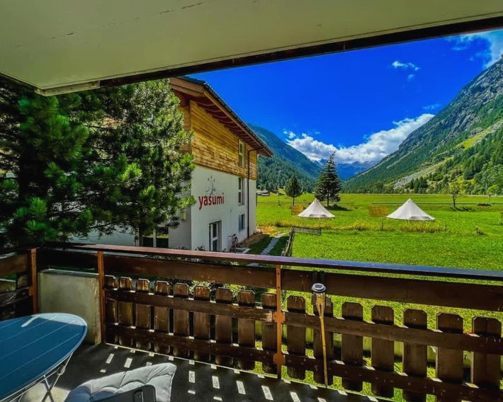 Panorama apartment for 4 near Zermatt