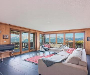Apt Veysonnaz avec terrasse et vue imprenable