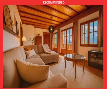 Chalet spa avec terrasses et vue panoramique