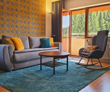 Ferienwohnung Tannenballett mit Panorama über den Schwarzwald in Baiersbronn
