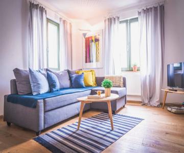 Modernes Apartment BLUES in ruhiger Altstadtlage perfekt für Paare Genieser und Auszeiten in der Wei