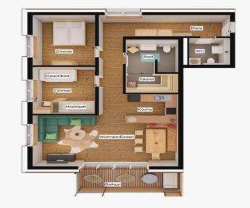 Feldberg Apartment - direkt an der Skipiste - mit Sauna