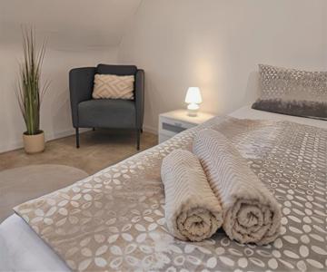 Ferienwohnung Melina 300 Meter zum See