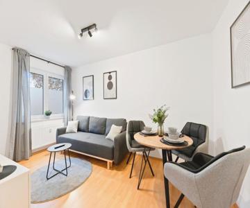Kingsize Bett, zwei Zimmer, Waschmaschine, Netflix