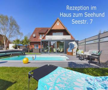 Haus am Kajedeich mit Poolnutzung - Garten - Tischtennis